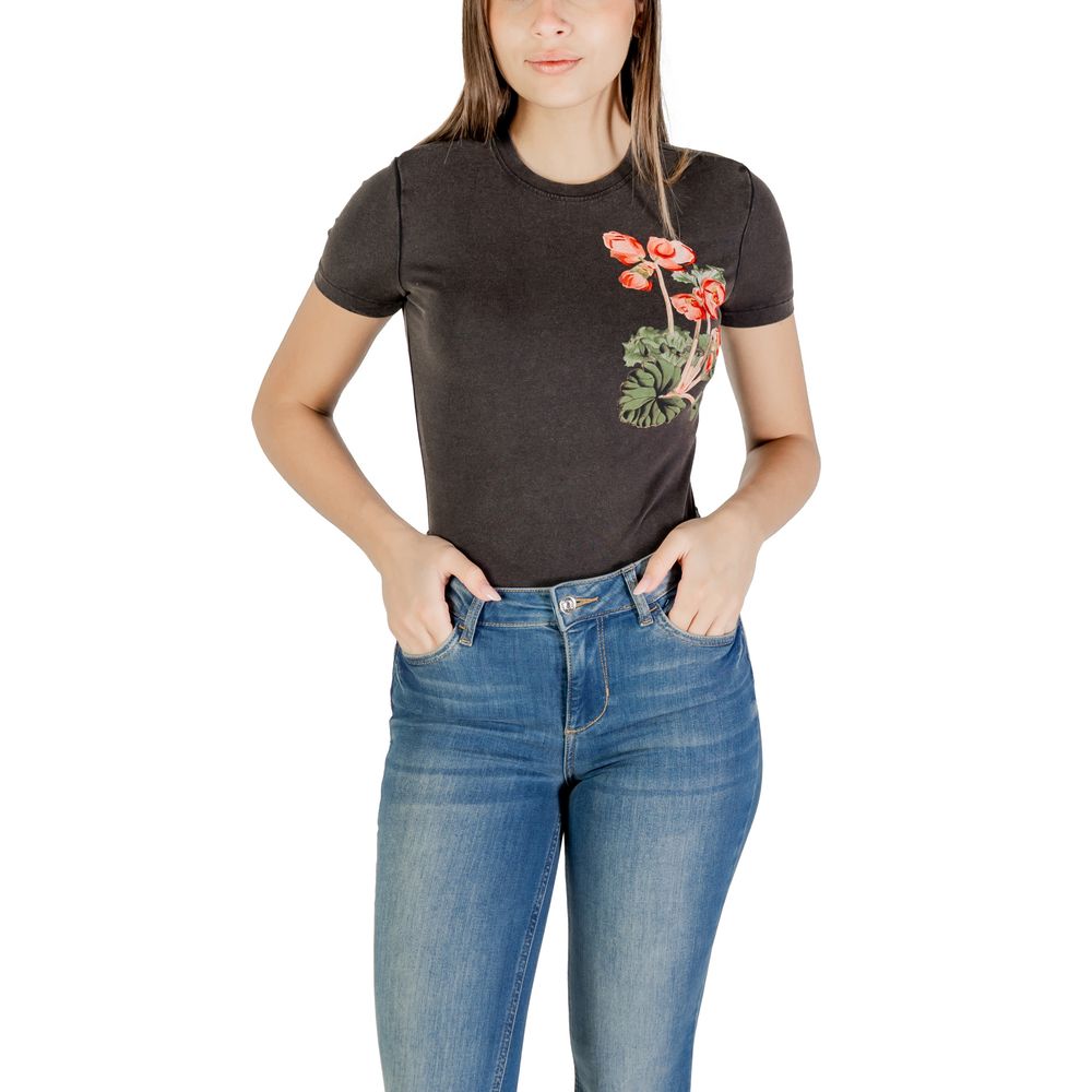 Black Cotton T-Shirt