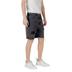Black Cotton Bermuda