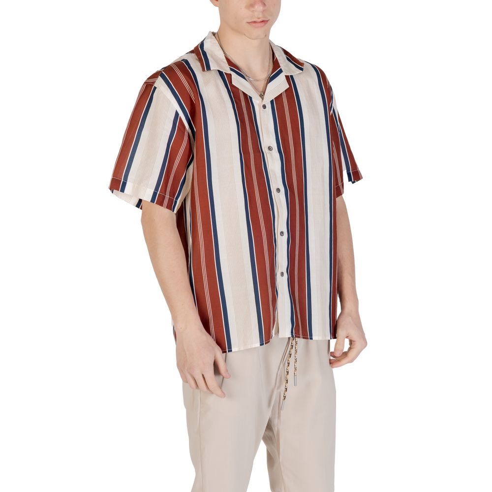 Beige Linen Shortsleeve