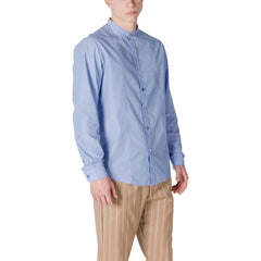 Blue Cotton Shirt