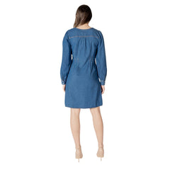 Blue Cotton Short