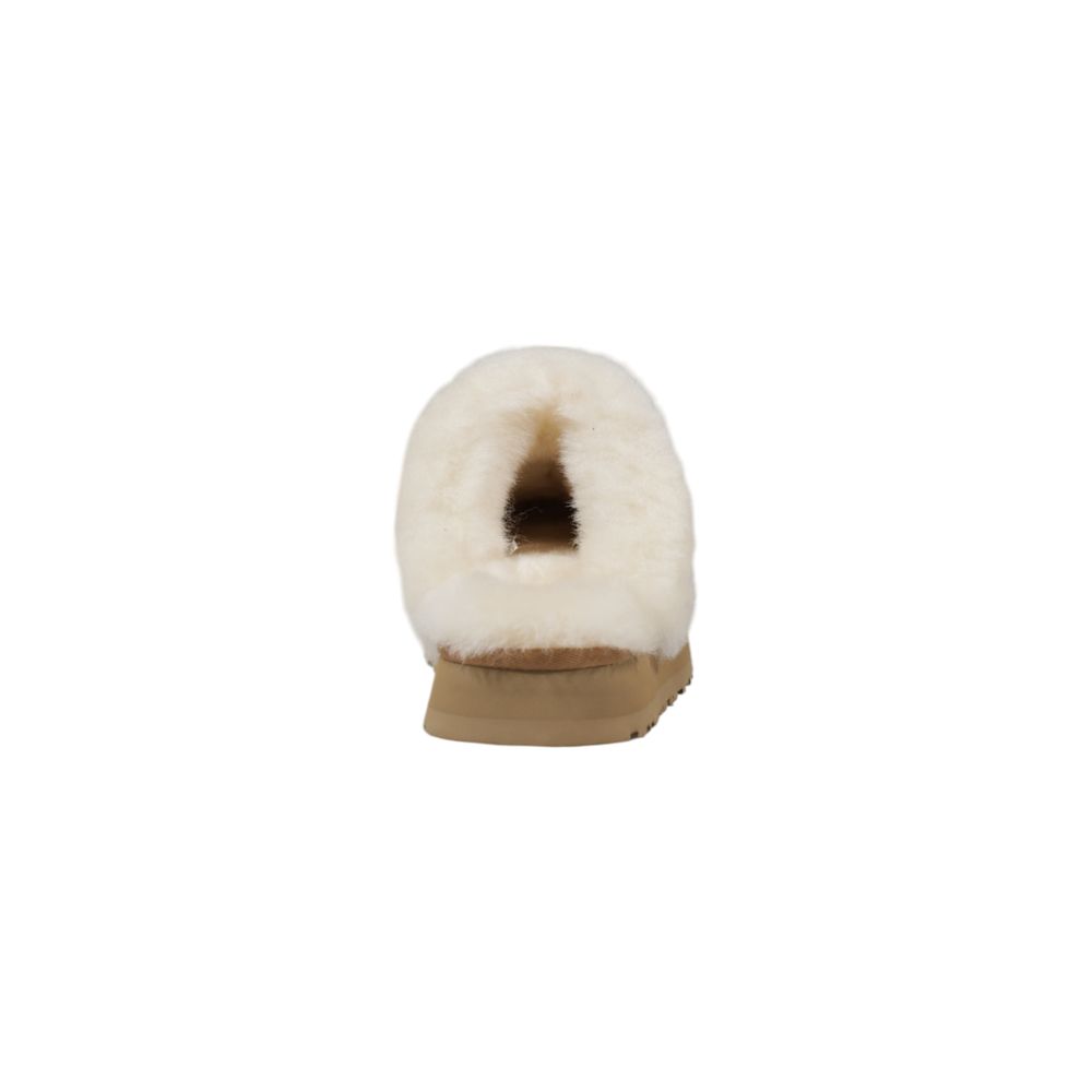 Beige Suede Leather Slipper
