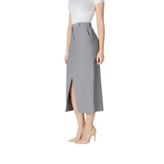Gray Polyester Long