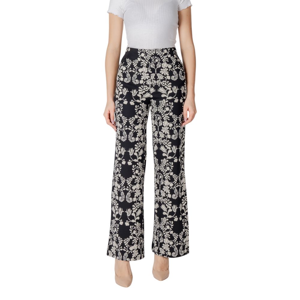 Black Polyester Pant