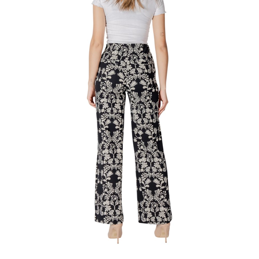 Black Polyester Pant