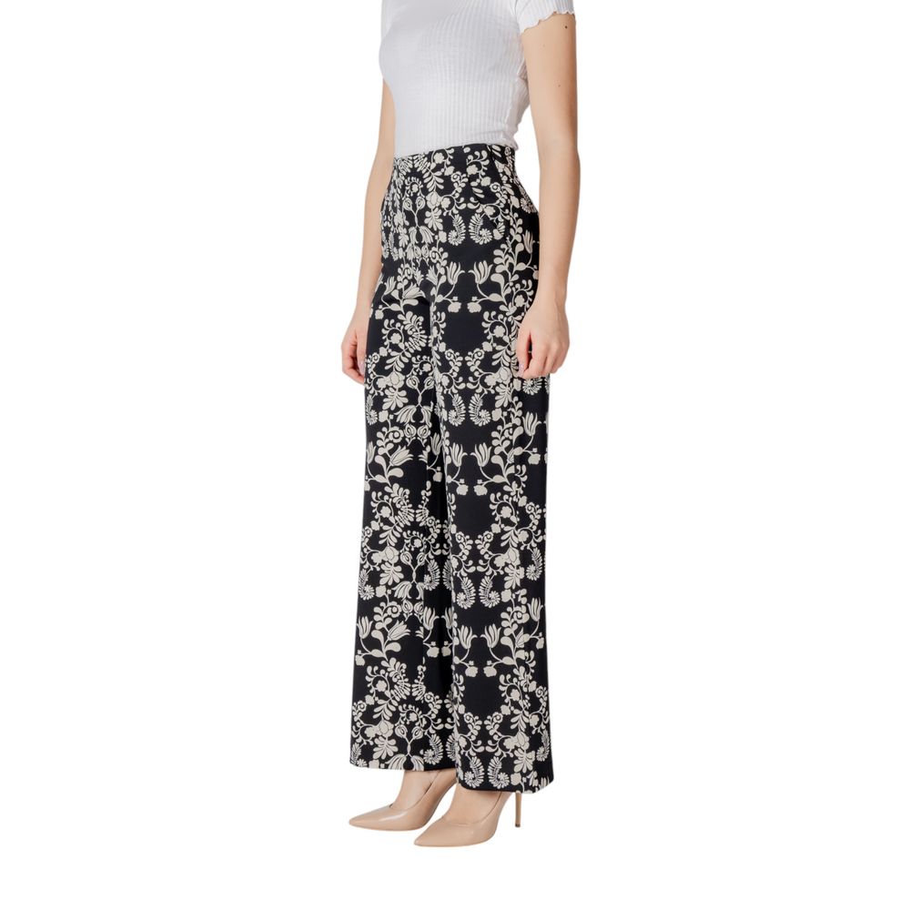 Black Polyester Pant
