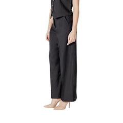 Black Polyester Pant