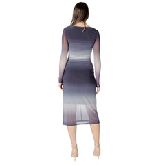 Gray Polyester Long