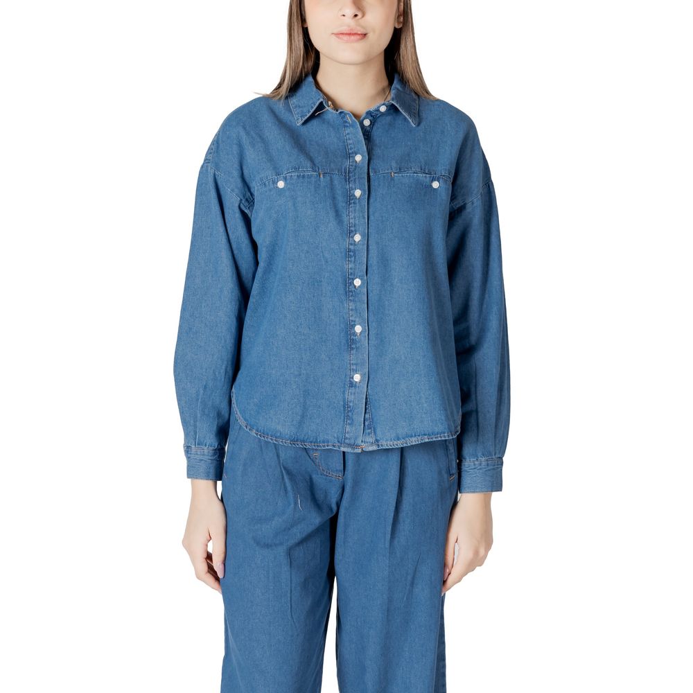 Blue Cotton Shirt