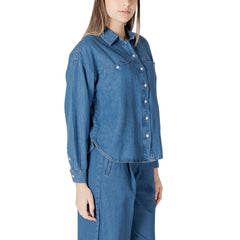 Blue Cotton Shirt