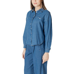 Blue Cotton Shirt