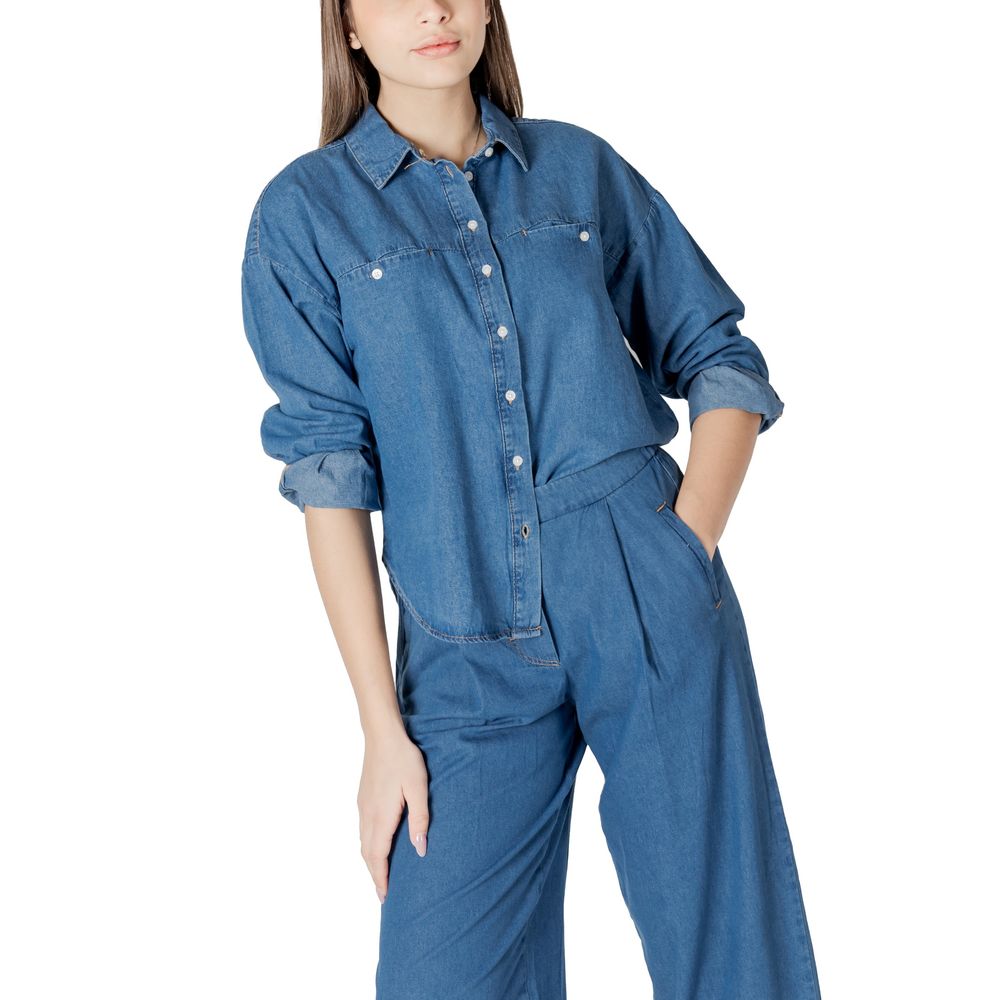 Blue Cotton Shirt