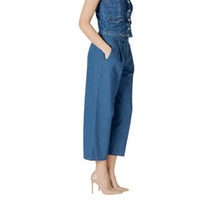 Blue Cotton Jeans Denim