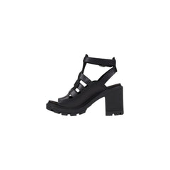 Black Leather Sandal