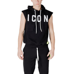 Black Cotton Hoody