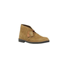 Beige Suede Leather Oxfords And Derby