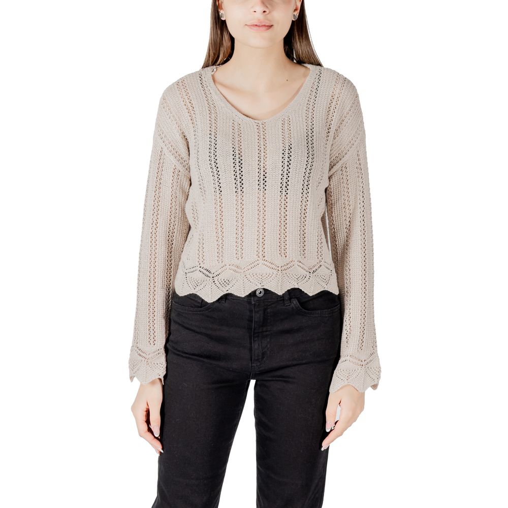 Beige Recycled Cotton Sportswear
