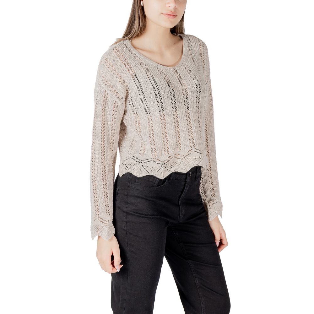 Beige Recycled Cotton Sportswear