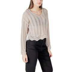 Beige Recycled Cotton Sportswear