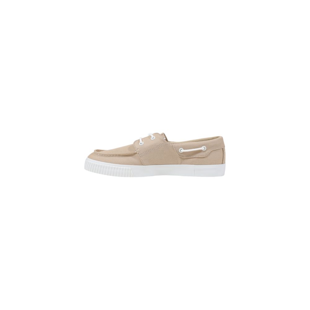Beige Lyocell Oxfords And Derby