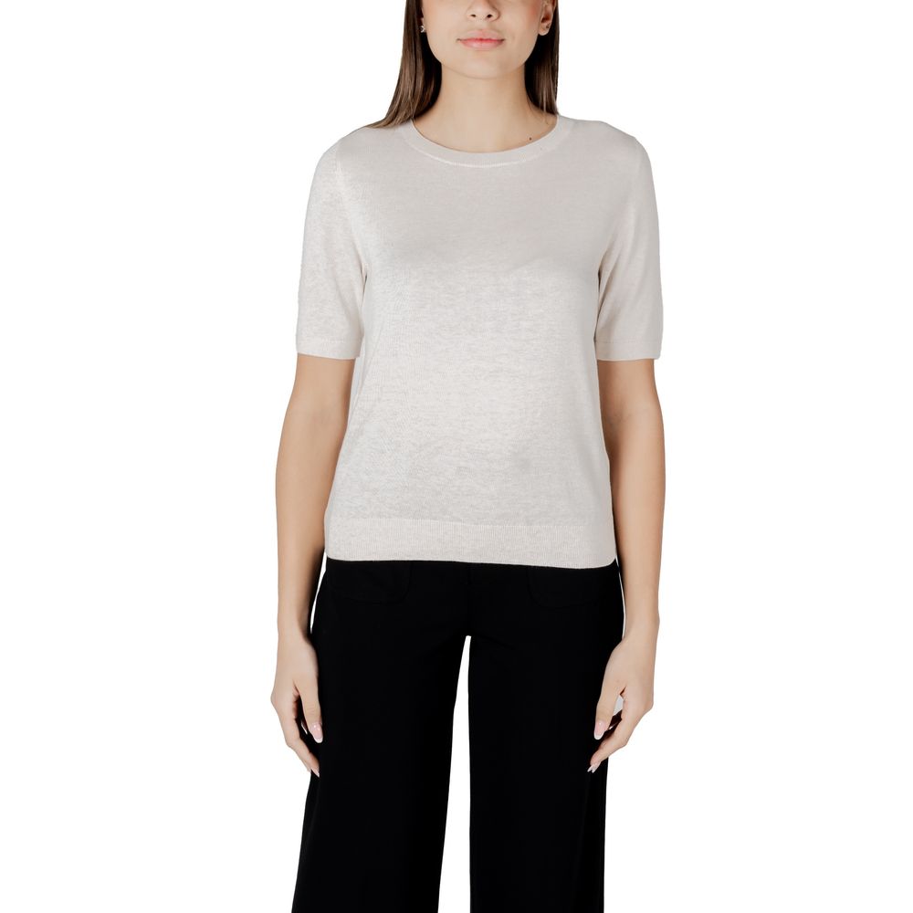 Beige Viscose Sportswear