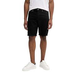 Black Cotton Bermuda