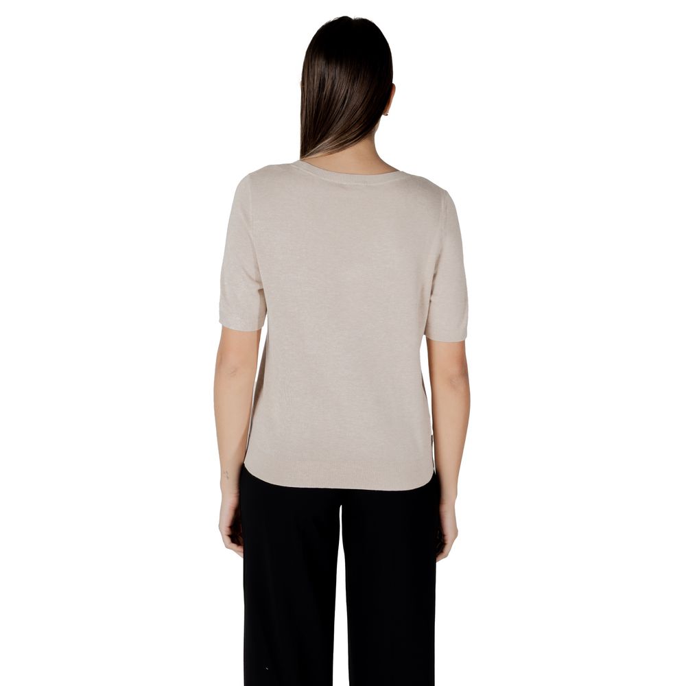 Beige Viscose Sportswear