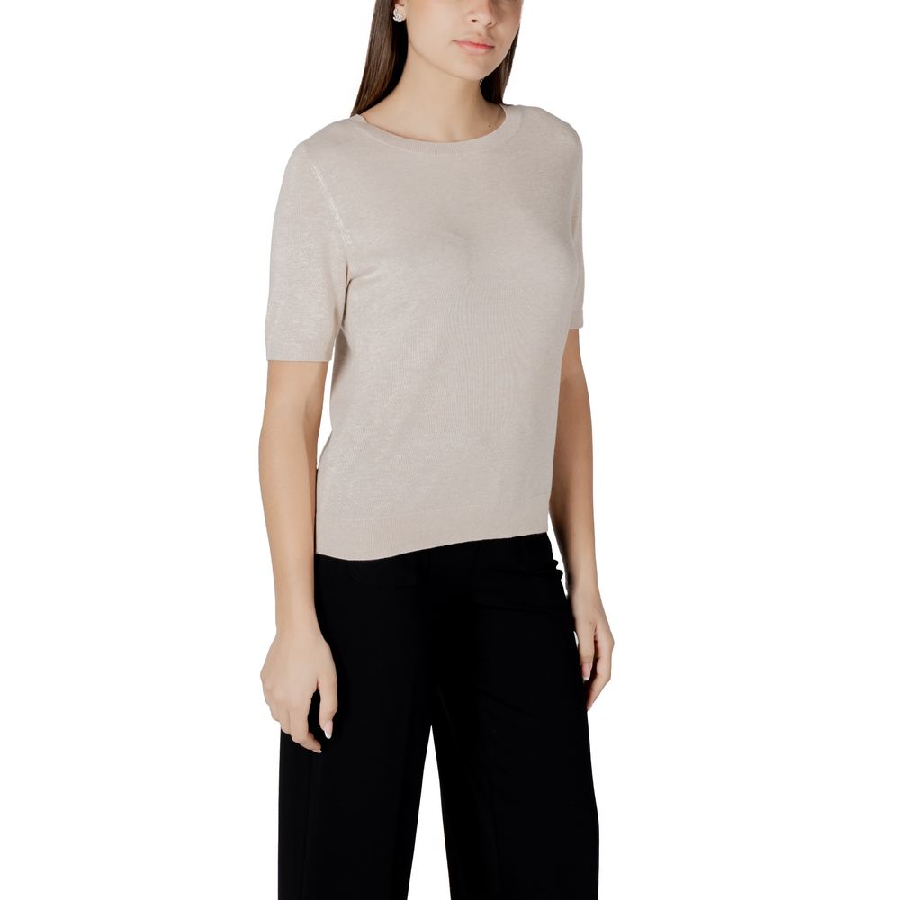 Beige Viscose Sportswear