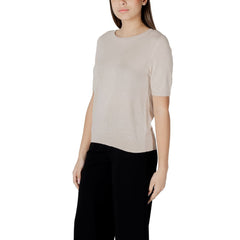 Beige Viscose Sportswear