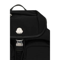 Black Nylon Backpack