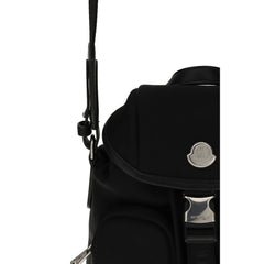 Black Calf Leather Bos Taurus Backpack