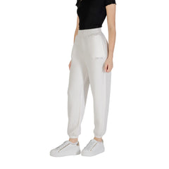 Cream Viscose Joggers (Workout Pants)