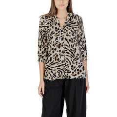 Beige Viscose Shirt