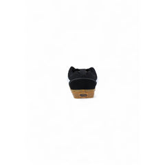 Black Suede Leather Sneaker