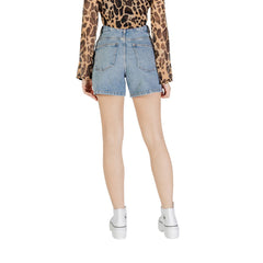 Light Blue Cotton Short