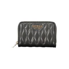 Nero Poliuretano Women Wallet