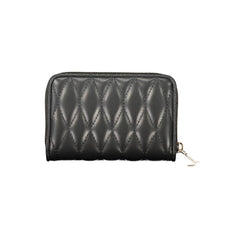 Nero Poliuretano Women Wallet