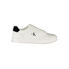 Bianco Polyurethane Men Sneaker