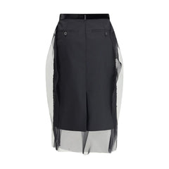 Sequin Embroidery Skirt