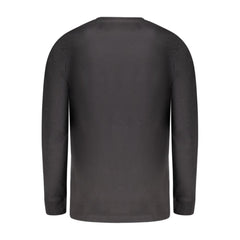Black Cotton Men T-Shirt