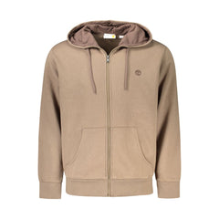 Brown Cotton Men Sweater