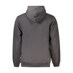 Black Cotton Men Sweater