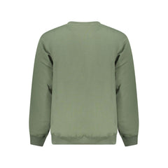 Green Cotton Men Sweater