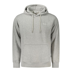 Gray Cotton Men's Sweatshirt