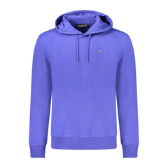 Blue Cotton Men Sweater