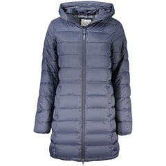 Blue Polyamide Women's Jacket
