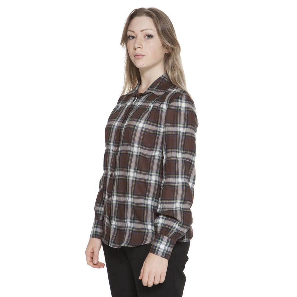 Brown Cotton Shirt
