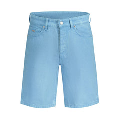 Azzurro Cotton Mens Short