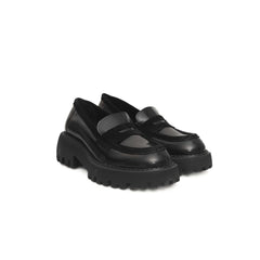 Black Calfskin Loafer