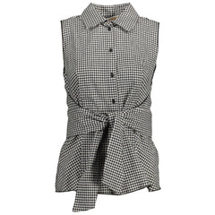 Black Cotton Women Shirt